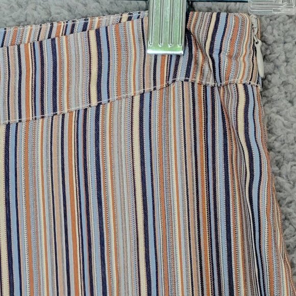 Samsoe & Samsoe Womens Palazzo Pants Elina Trousers Multicolor Stripe XS New - Picture 9 of 11